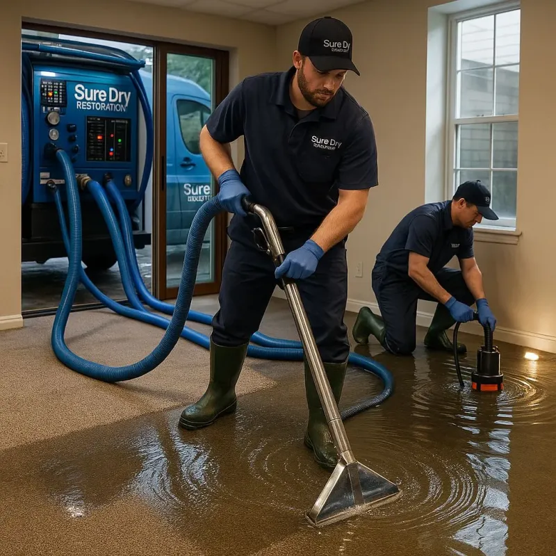 Water Extraction and Removal process in Fritch, TX